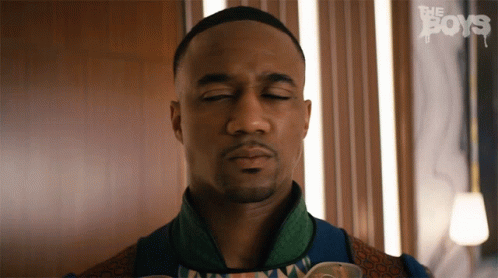 The Boys A Train Biting His Lower Lip GIF