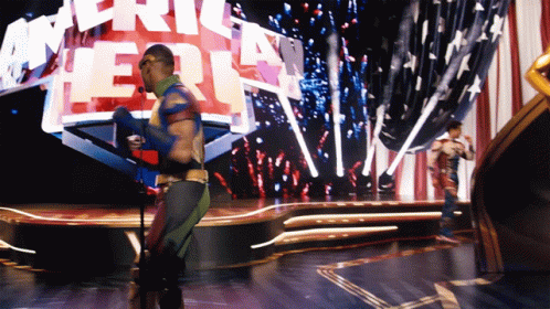 The Boys A Train Spinning On Stage GIF