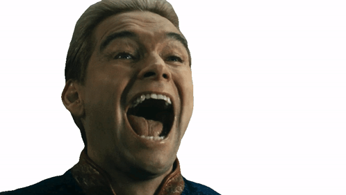 The Boys Homelander Big Mouth GIF