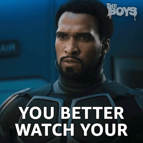 The Boys Poster Man With Beard You Better Watch Your