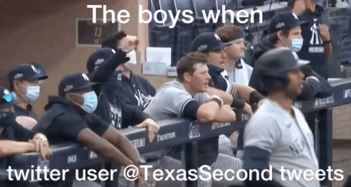 The Boys When Twitter User @texassecond Tweets Shows Group of Baseball Players