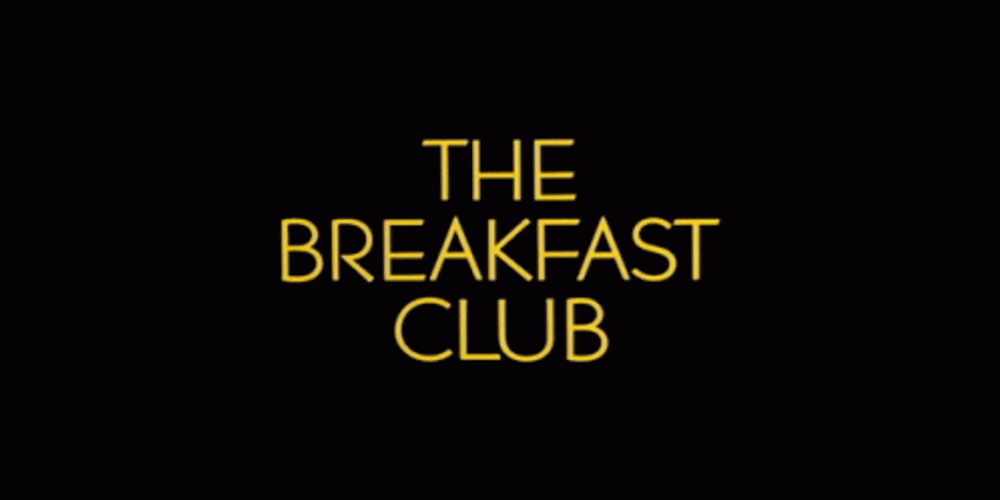 The Breakfast Club Title Frame GIF