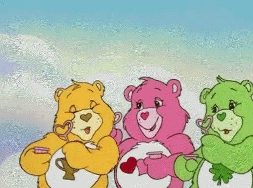 The Care Bear Bubbles GIF