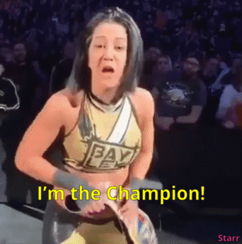 The Champ Is Here I'm The Champion GIF