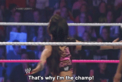 The Champ Is Here That's Wny I'm The Champ GIF