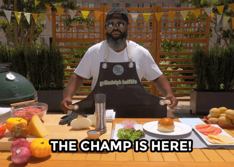 The Champ Is Here At Jimmy Fallon Tonight GIF