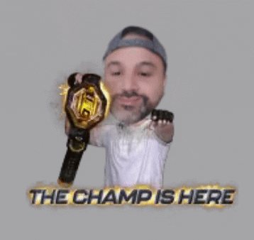 The Champ Is Here Danny Mazo GIF