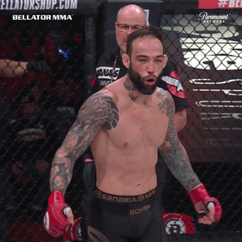 The Champ Is Here Hands Up GIF