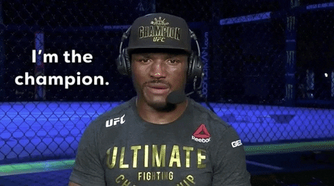 The Champ Is Here Kamaru Usman GIF