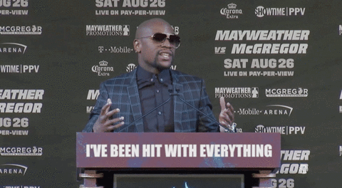 The Champ Is Here Mayweather Speech GIF