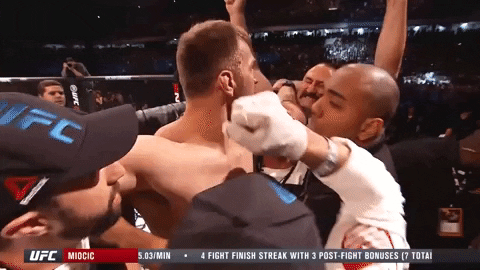 The Champ Is Here Stipe Miocic Shouted GIF