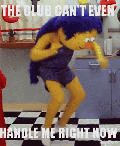 The Club Can't Even Handle Me Right Now GIF