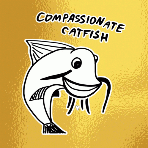 The Compassionate Catfish GIF