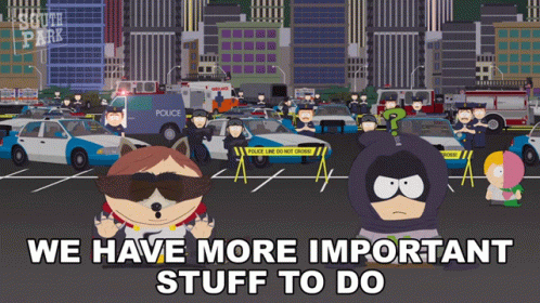 The Coon More Important Stuff GIF