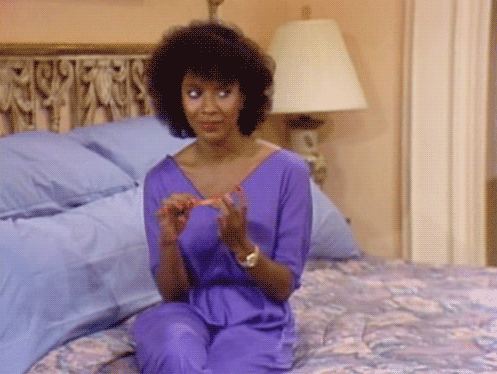 The Cosby Show Buffing Nail GIF