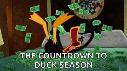 The Countdown To Duck Season GIF