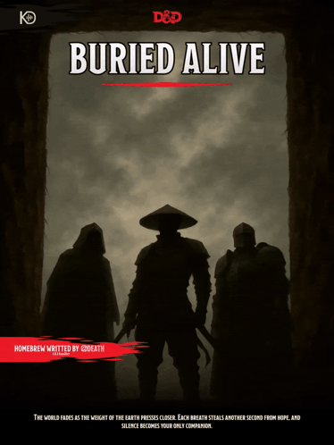 The Cover Of A Book Called Buried Alive Shows A Man In A Hat GIF