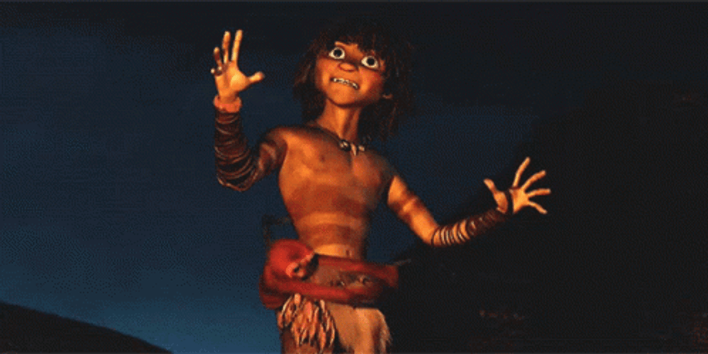 The Croods Guy Dun Dun Dun GIF