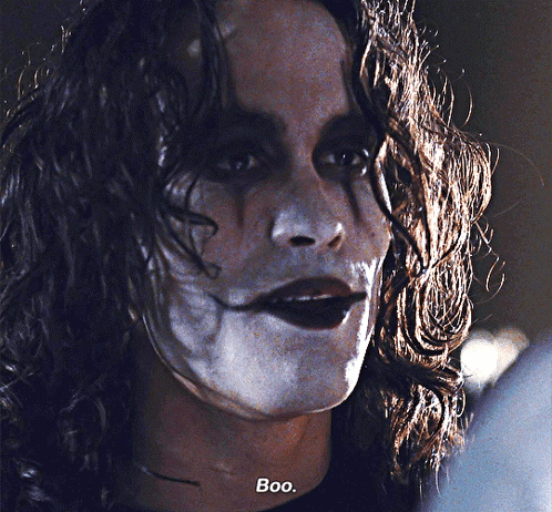 The Crow Eric Draven Boo GIF