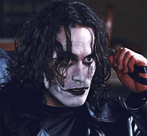 The Crow Eric Draven Breathing Heavily GIF