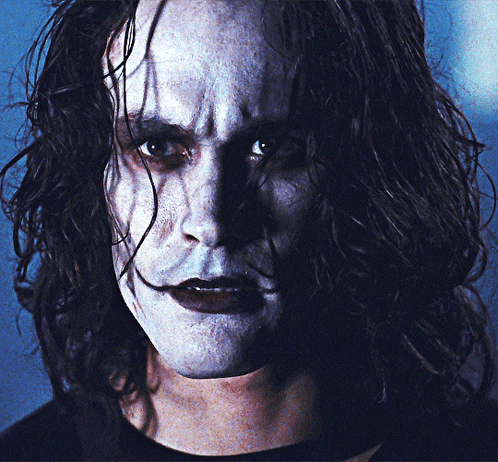 The Crow Eric Draven Looking Angry GIF