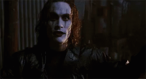 The Crow Eric Draven Taking A Bow GIF