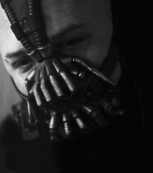 The Dark Night Rises Sad Bane GIF