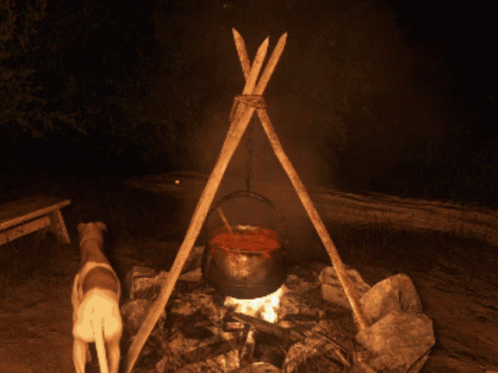 The Deliverance Campfire GIF