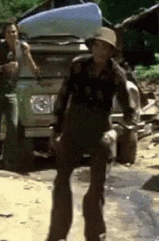 The Deliverance Hill Jack Dance Haha GIF