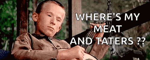 The Deliverance Where's My Meat GIF