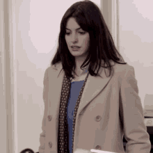 The Devil Wears Prada Anne Hathaway Nervous GIF
