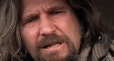 The Dude Jeff Bridges Eyes Confused GIF