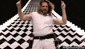 The Dude Dancing On His Dream GIF