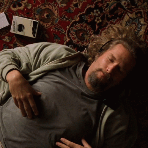 The Dude Lying On The Floor GIF