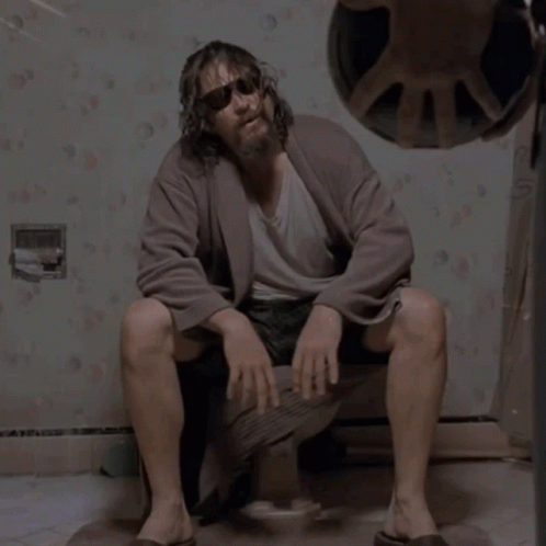 The Dude Obviously You're Not A Golfer GIF