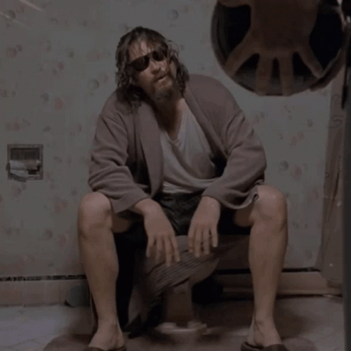 The Dude Obviously You're Not A Golfer GIF
