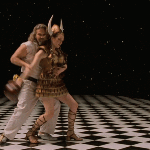 The Dude The Gutterballs Dance GIF