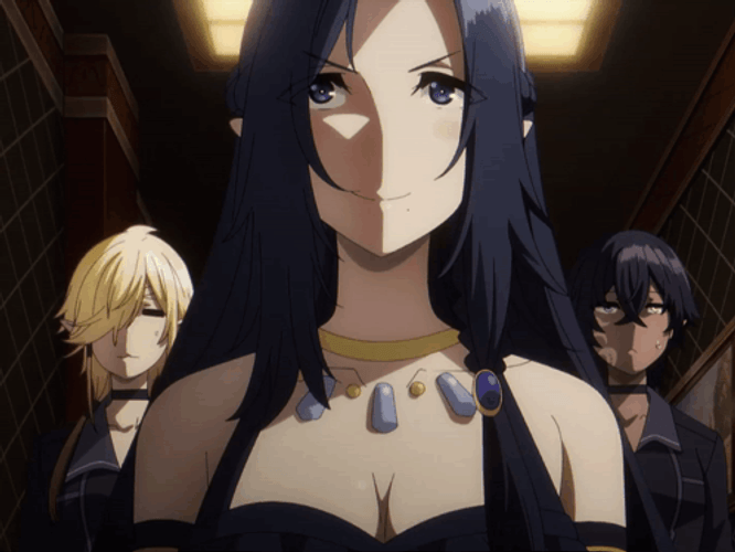 The Eminence In Shadow Delta Smiling GIF