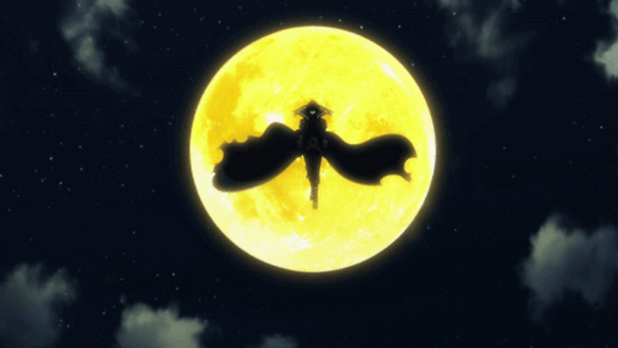 The Eminence In Shadow Yellow Moon GIF