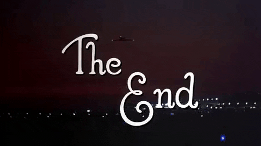 The End Airplane Movie GIF