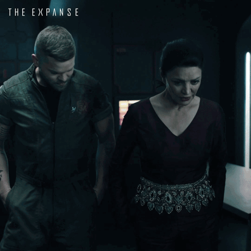 The Expanse Poster With Man and Woman