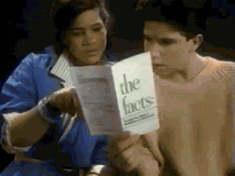 The Facts Book Reading GIF