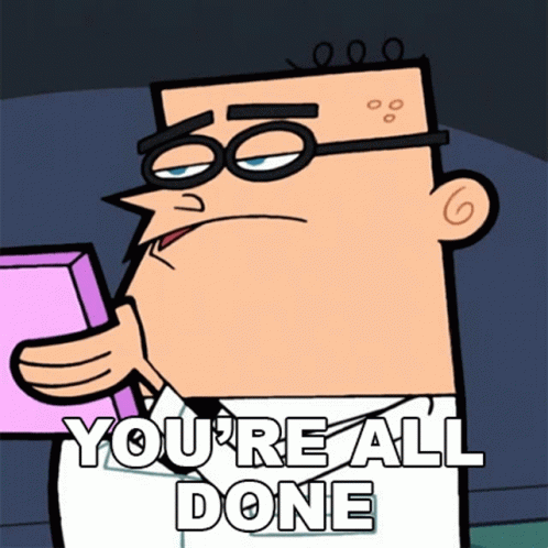 The Fairly Odd Parents Doctor Bender All Done GIF