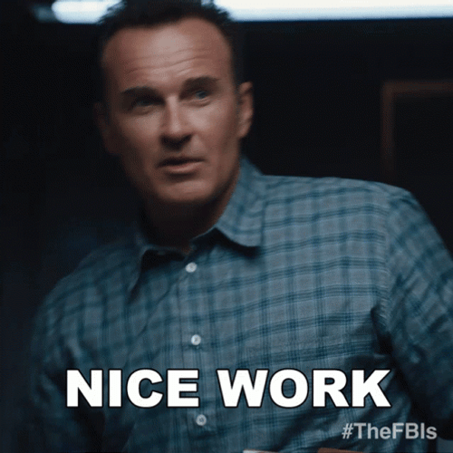 The FBI Nice Work GIF
