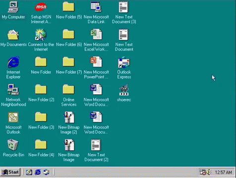 The Files Are In The Computer Emulate Windows 98 GIF
