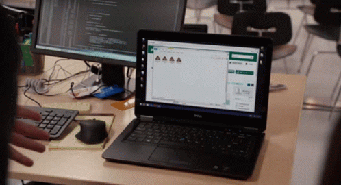 The Files Are In The Computer Laptop GIF