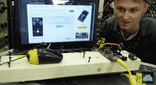 The Files Are In The Computer Look Man GIF