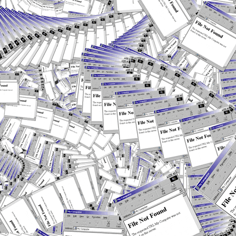 The Files Are In The Computer Not Found GIF