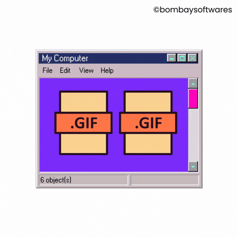 The Files Are In The Computer Trending Doodle GIF