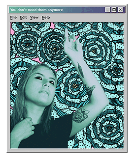 The Files Are In The Computer Virus Flowers GIF